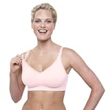 Bravado! Body Silk Seamless Nursing Soft Cup Bra, S, Pink Ice