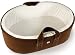 Lalapanzi Travel Baby Bed - Chocolate and Cream Chenille
