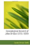 Genealogical Record of John Brown (1755-1809)