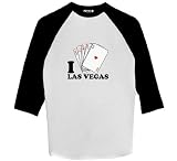 I Love Las Vegas - Raglan 3/4 Sleeve T-Shirt