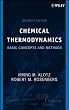 Chemical Thermodynamics: Basic Concepts and Methods