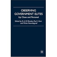 Observing Government Elites: Up Close and Personal