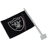 Oakland Raiders Car Flag