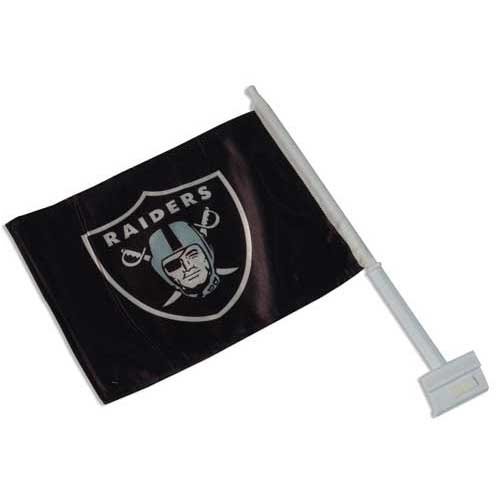 Oakland Raiders Car Flag