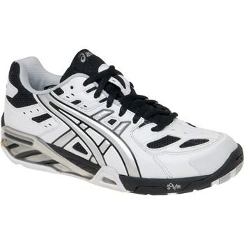 ASICS Women's GEL-Sensei™ 2 Volleyball Shoes - SIZE: 9 1/2, COLOR: White/Silver/Black ASICS Women's GEL-Sensei™ 2 Volleyball Shoes - SIZE: 9 1/2, COLOR: White/Silver/Black