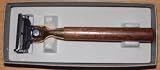 Omega Wooden Mach 3 Razor in Gift Box - #M5126