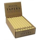 41KwATNsLnL. SL160  Northern Lights Candles   Rustic Tapers 24pc 12in Maize