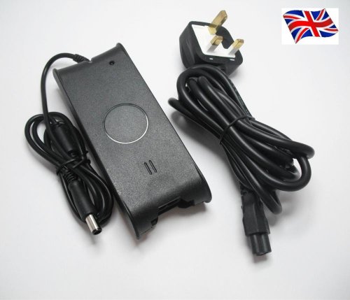 DELL INSPIRON 1545 LAPTOP CHARGER PA-12 AC ADAPTER 19.5V 3.34A 65W MAINS BATTERY POWER SUPPLY UNIT PA-21 INCLUDES POWER CORD C5 CABLE MAINS CLOVER LEAF 3 PRONG UK PLUG LEAD