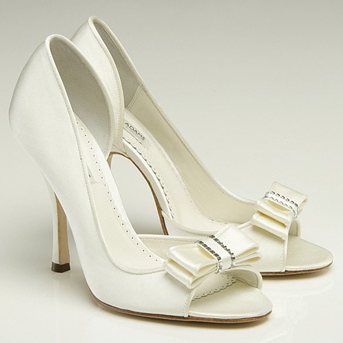 Neve Stiletto Bridal Shoes with Bow