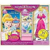 Disney Princess Cinderella's Storybook Dress-Up Magnetic Wooden Doll and Clothing