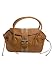 Prada BR2937 Camel Leather Satchel Handbag