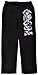 Sons of Anarchy Men's Reaper USA Flag Pajama Pants (Medium, Black)