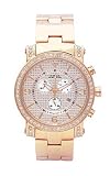 Aqua Master Men's Power One-Row Diamond Watch with Diamond-Cut Dial, 2.60 ctw