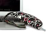 Shipping Free-kingsons Removeable Neoprene Black Mouse Pad/Case Ks6155v
