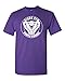 Globo Gym Cobra Funny Parody Adult DT T-Shirt Tee (Large, Purple)
