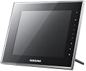 Samsung SPF-800 W digitaler Bilderrahmen (20,3 cm (8 Zoll) Display 1 GB interner Speicher, MP3 Funktion, 4:3, SD-/SDHC-Card) schwarz