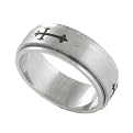 Steel Elegant Cross Spinner