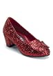 Red Glitter Children's Dorothy Shoes, 1 1/2 Inch