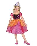 DELUXE Officially Licensed TM Barbie Diamond Castle Liana Costume for Girls (Shoes not included)
