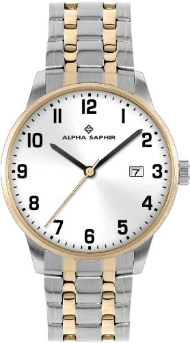 Alpha Saphir Herren-Uhren Quarz  Analog 313I