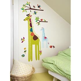 Wallies Wall Play Giraffe Growth Chart