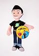 Disney Meet The Robinsons Wilbur Plush Doll - 10"