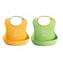 BabyBjorn Soft Bib 2-Pack (Green/Yellow)