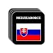 Slovakia - "MEDZILABORCE" Set of 4 Mini-Mousepad Coasters
