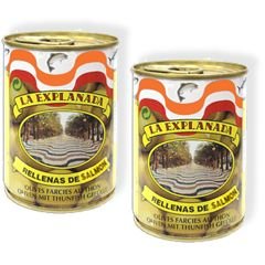 2-PACK - Salmon Stuffed Olives Aceitunas by Fruit & Nut Slab
