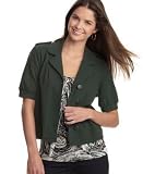 Calvin Klein Jeans Short-Sleeved Fleece Jacket