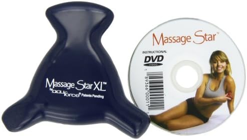 Acuforce Massage Star Massager - Massaging Tool XL - Blue