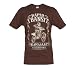 Kawasaki KX Rapid Transit Motocross T-Shirt Brown Large