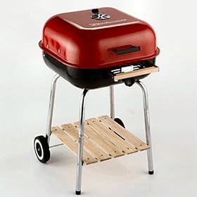 Landmann Budweiser Square Charcoal Smoker BBQ