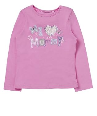 Long Sleeve 'i Love Mummy' Top