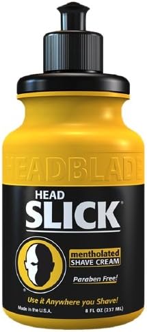 HeadBlade Headslick Mentholated Shave Cream 8 fl oz