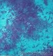 Blue Hand Made Tie Dye Bandana