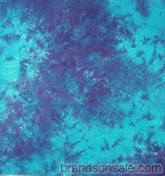 Blue Hand Made Tie Dye Bandana