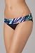 La Blanca Women's Ikat Escape Shirred Band Hipster, Midnight, 12