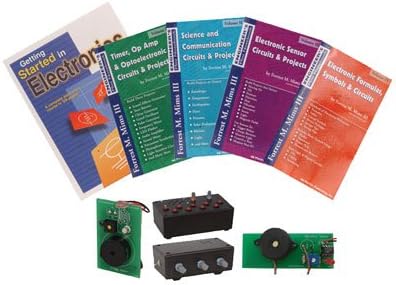 Forrest Mims books (5) and Kits (4)