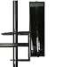 OneGrill Cordless Dual Post Open Fire Rotisserie System- 53 Inch Chrome (Matte Black Motor)