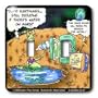 Londons Times Funny Aliens Cartoons - Water On Mars Debate Settled By Evian - Light Switch Covers - double toggle switch