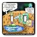Londons Times Funny Aliens Cartoons - Water On Mars Debate Settled By Evian - Light S...