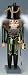 Decorative Christmas Nutcracker - Danish officer (11.4 inches)