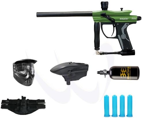 Spyder Fenix Paintball Marker SSL Starter N2 Package - Forest Green