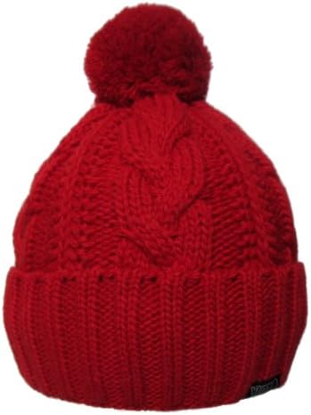 YUTRO Winter Cable Soft Wool Knitted Beanie Hat for Big Girls' Youth RED