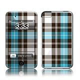 Blue Plaid Design Apple iPod touch Protector Skin Decal Sticker
