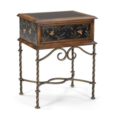 Butterfly Storage Box with Iron Base