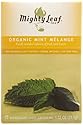 Mighty Leaf Organic Tea, Mint Melange, 15-Count Whole Leaf Pouches 1.32 Oz (Pack of 3)