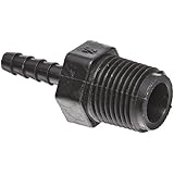 Banjo HB050-025 Polypropylene Hose Fitting, Adapter, 1/2" NPT Male x 1/4" Barbed
