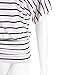 Mabssi Womens Shorts sleeve Strape Loose Fit T-shirts